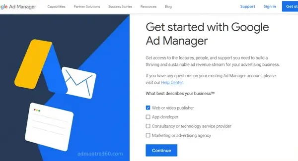 How to Sign Up to Google Ad Manager Account?